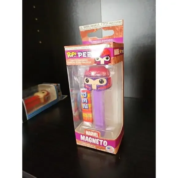 Funko POP! PEZ Dispenser - Marvel's X-Men S1 - MAGNETO - New in Package Trl8#4 - Picture 6 of 6
